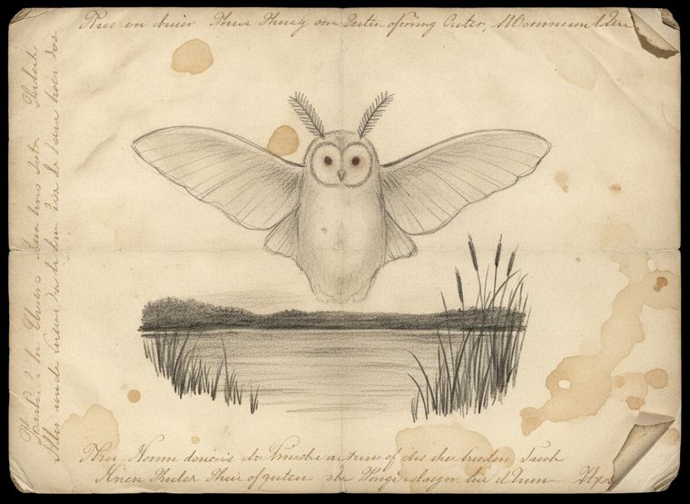 Purported evidence of the Hammock Owl — The Lake Jesup Settlement, Oviedo, 1875