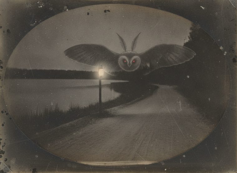 Purported evidence of the Hammock Owl — Aulin's Lantern, Oviedo, 1879