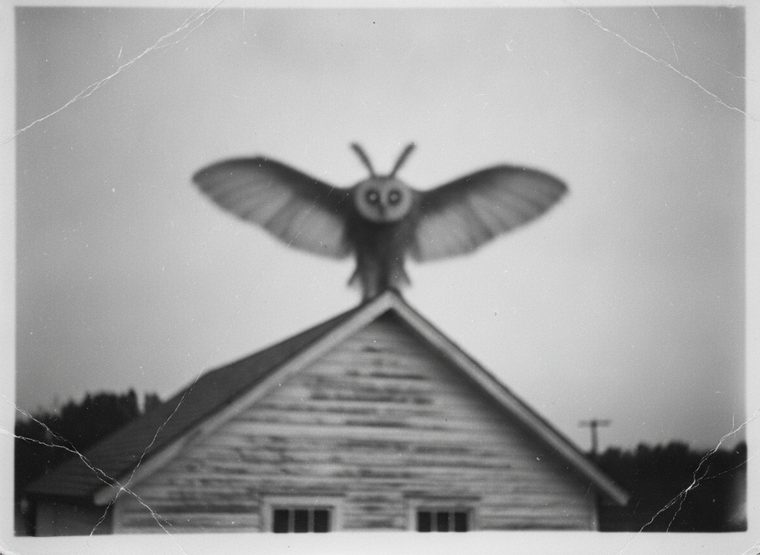 Purported evidence of the Hammock Owl — The Lawton House, Oviedo, 1962